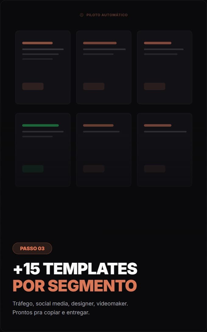 Templates por Segmento